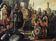 REMBRANDT Harmenszoon van Rijn Palamedes before Agamemnon oil painting reproduction